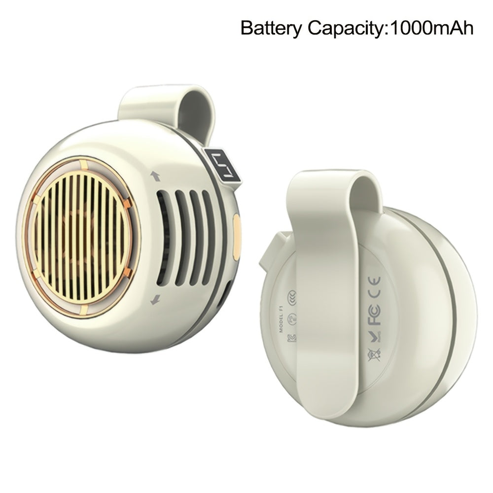 Portable Handheld Fan — Bladeless, Rechargeable