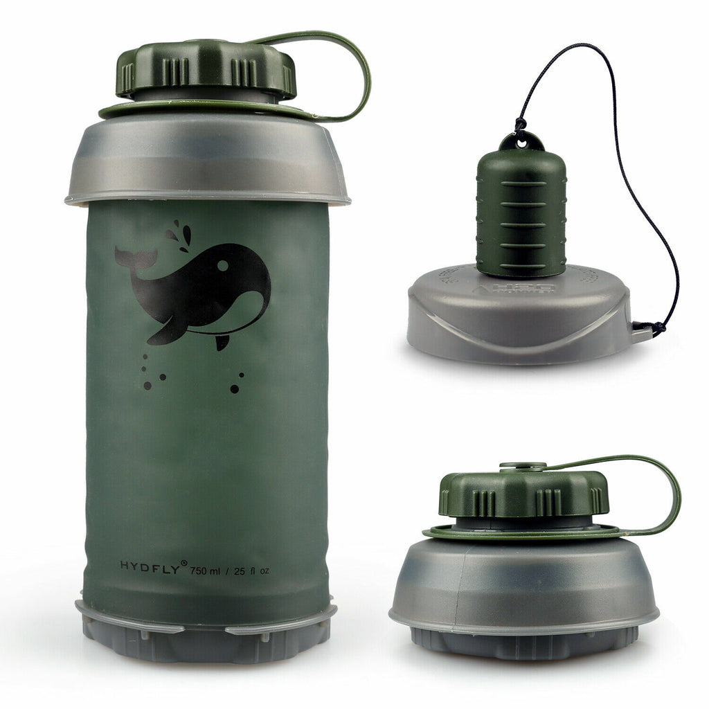 Collapsible Filtered Water Bottle — 26oz
